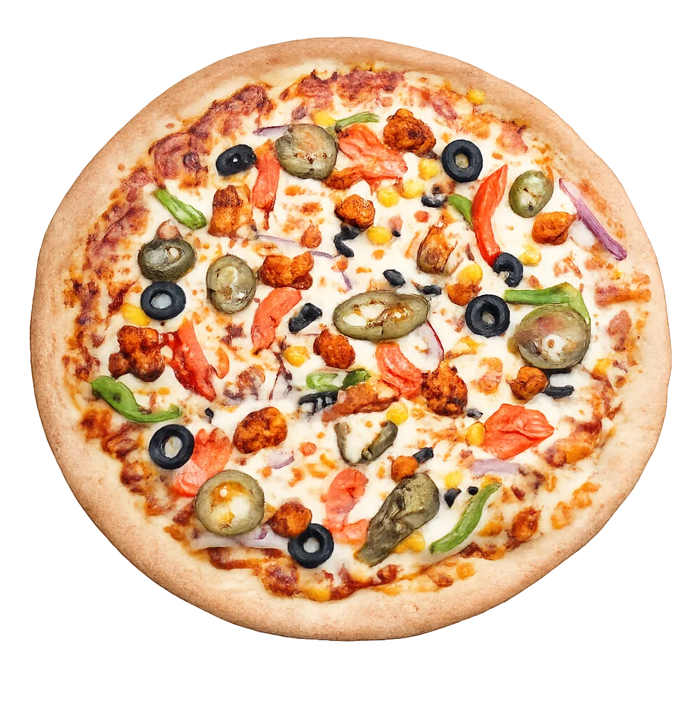 Steam Cafe Supreme Pizza
